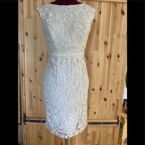 Adrianne Parpel Lace Dress sz 2